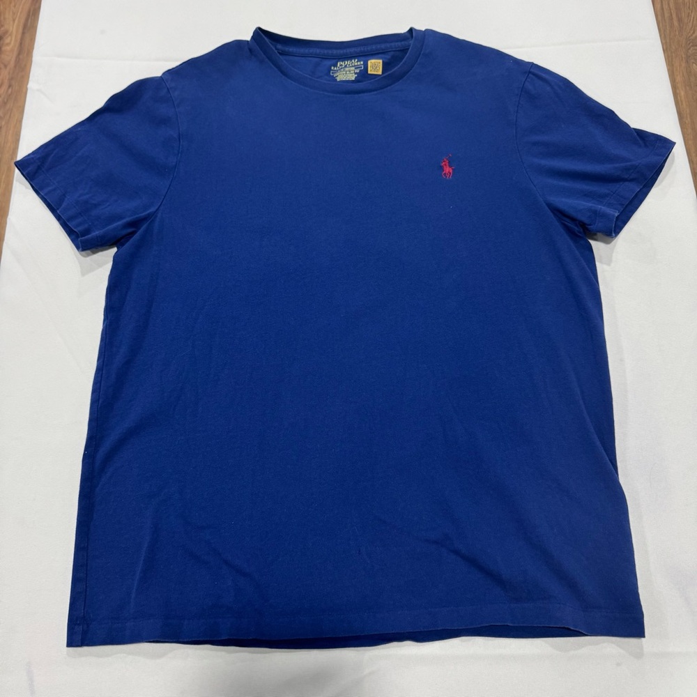 Polo by Ralph Lauren Men's Blue Short Sleeve Tee